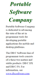 Mobile Screenshot of portablesoftware.com